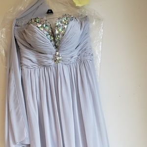 💕Beautiful Star Box Sweet Heart Strapless Dress